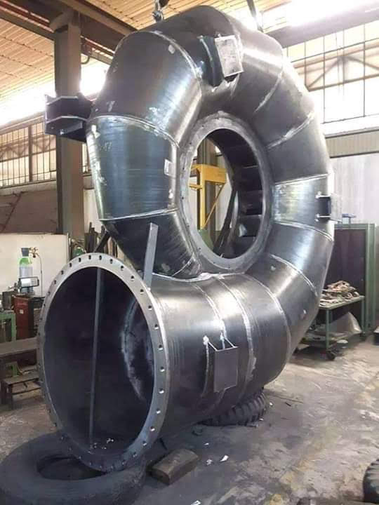 Equipamento industrial metálico de grande porte fabricado pela METALONIX